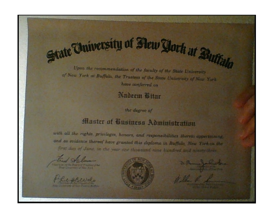 suny buffalo mba